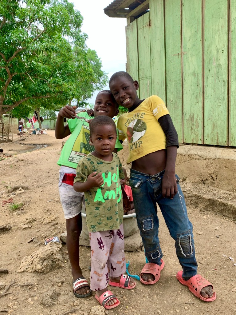 Ornery boys in Piñones