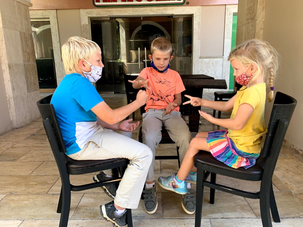 We made the trek to Punta Cana to renew all 3 kids' passports